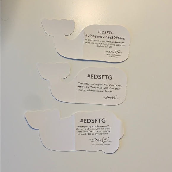 Vineyard Vines Stickers Set of 3 - Picture 2 of 2